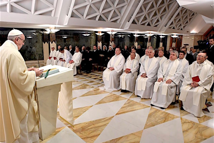 El Papa en Sta. Marta: ‘Una Iglesia sin mártires es una Iglesia sin Jesús’