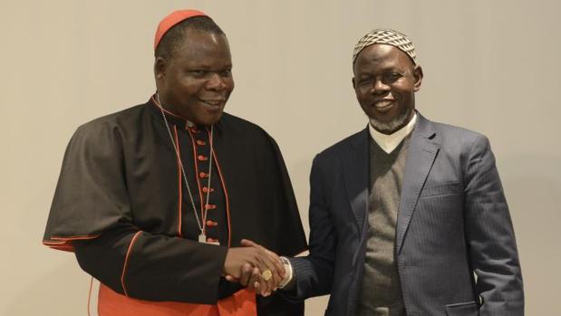 Cardenal Nzapalainga y el imán de Bangui