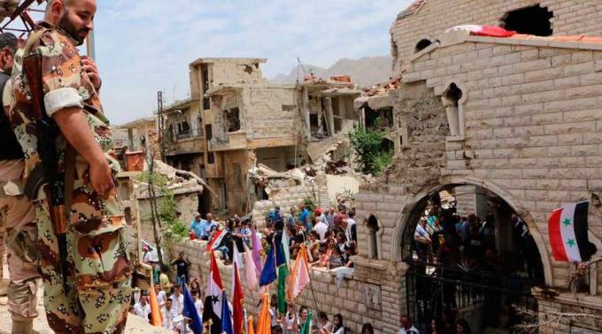 Tras 6 años esta ciudad de Siria vuelve a celebrar la Eucaristía