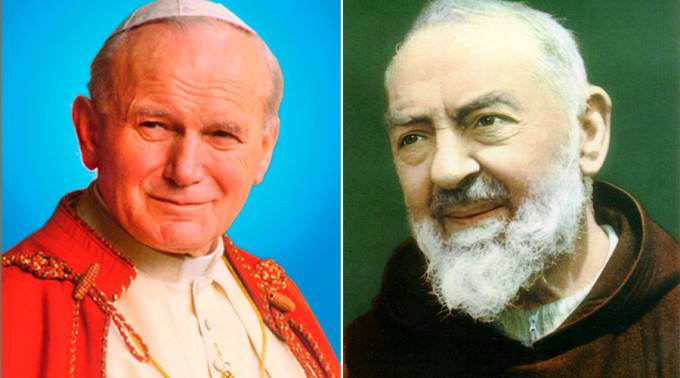 Estados Unidos: las reliquias de San Juan Pablo II y el Padre Pío llegan a Florida