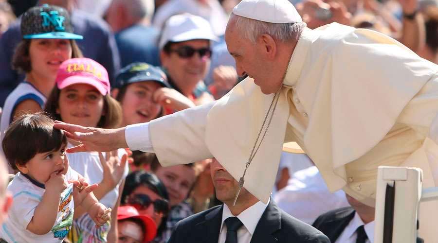 El Papa Francisco dedicó estas palabras de agradecimiento a padres y madres