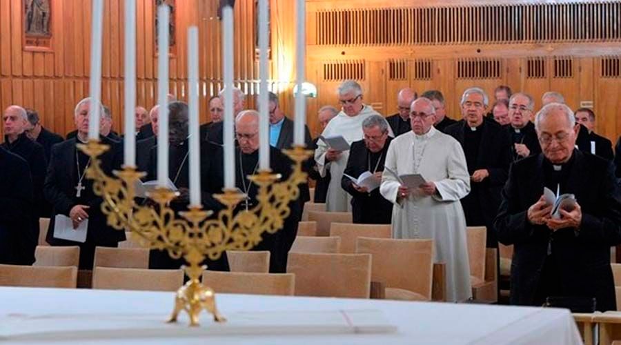 Meditación del retiro de Cuaresma del Papa: Así ayudan las lágrimas a llegar a Dios