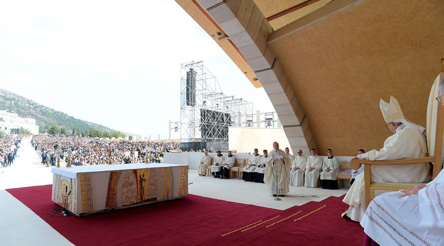 El Papa compara la cultura del descarte con las prácticas espartanas más crueles