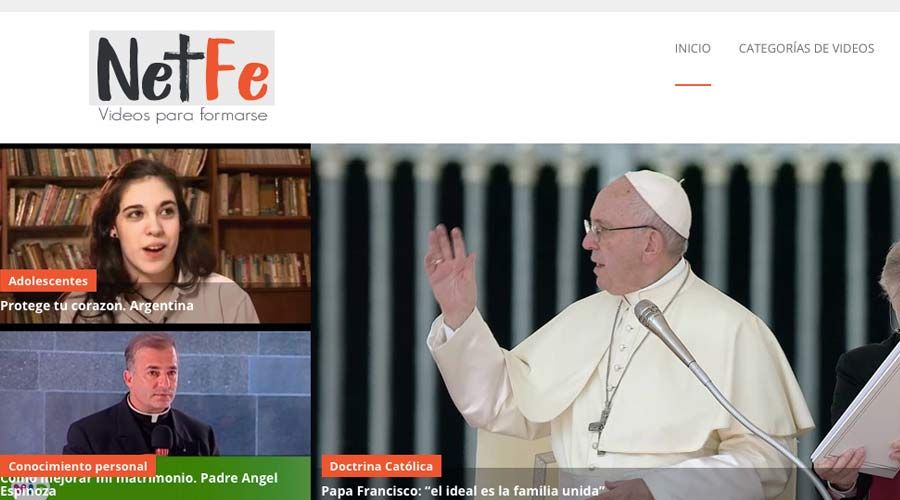 Lanzan NetFe una nueva apuesta audiovisual para la formación católica