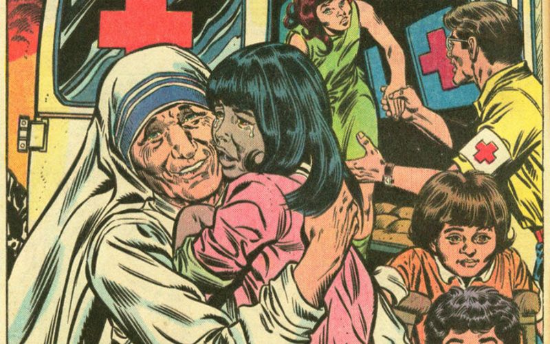 ¿Sabías que la Madre Teresa fue la heroína de un cómic de Marvel?