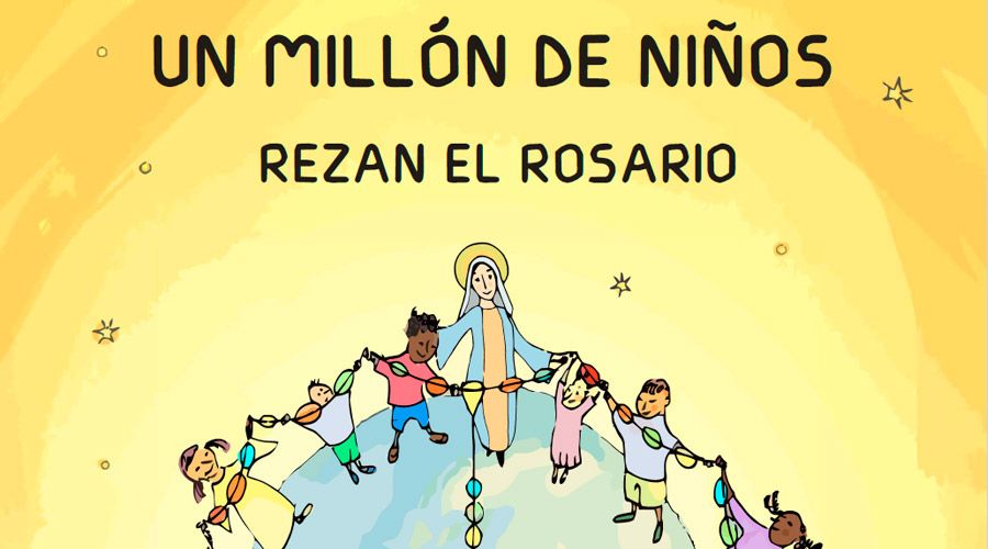 Ayuda a la Iglesia Necesitada lanza campaña “Un millón de niños rezando el Rosario”