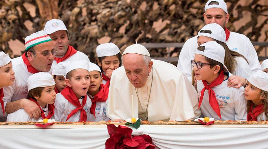 ¡Feliz Cumpleaños 82 Papa Francisco!