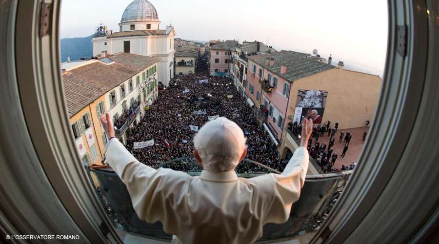 Hoy hace 6 años Benedicto XVI se despidió como Sumo Pontífice