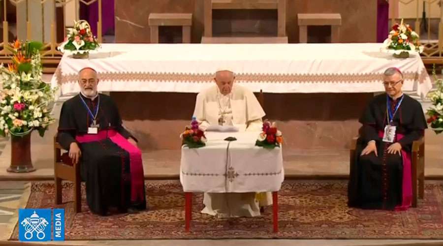 Discurso del Papa Francisco ante sacerdotes, religiosos y consagrados en Rabat