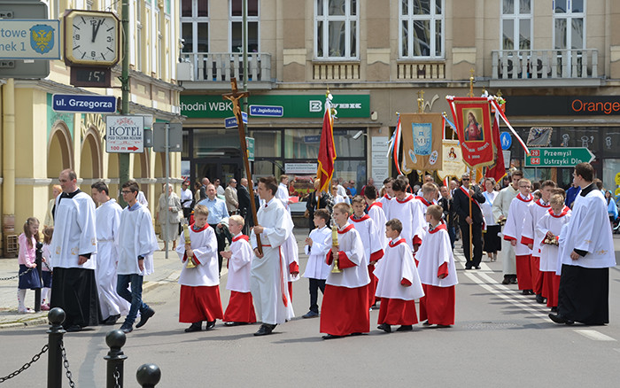 El Corpus Christi une en procesión a católicos de ritos griego y latino en Polonia