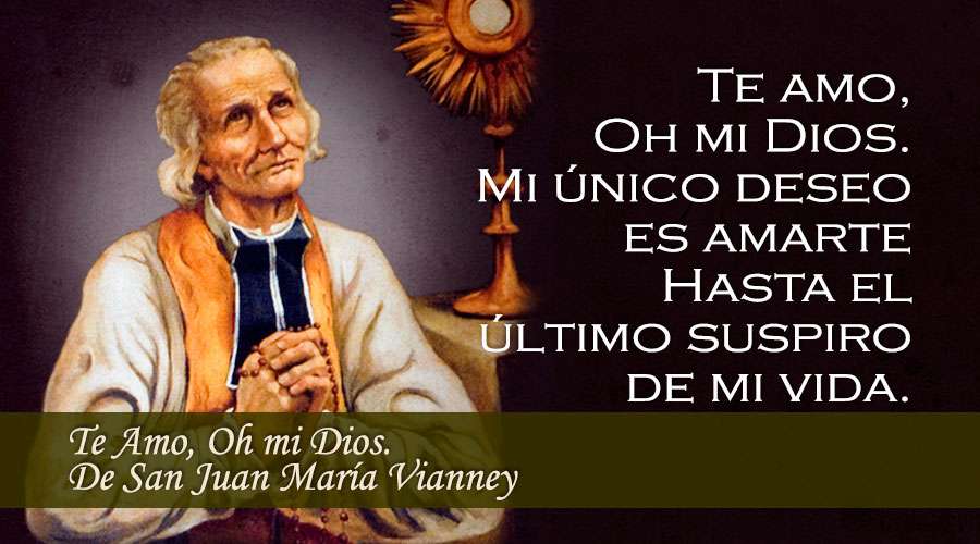 En el día de su festividad pedimos a San Juan María Vianney