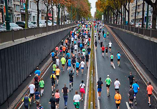 Así salvó “Jesús” a un hombre que estuvo a punto de morir en una maratón