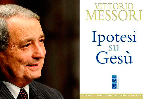 Vittorio Messori relanza su icónico libro “Hipótesis sobre Jesús”