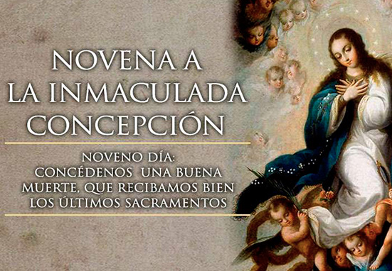 Noveno Dia de la Novena a la Inmaculada Concepción