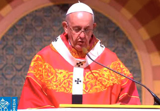 Homilía del Papa Francisco en la Misa celebrada en la catedral de Bagkok