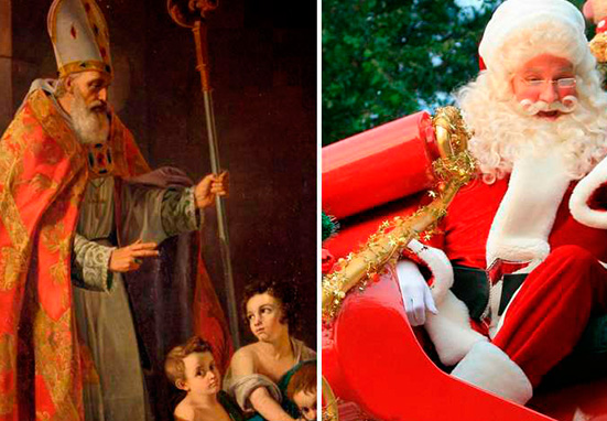 ¿San Nicolás o Santa Claus? 6 diferencias entre el santo y el personaje de ficción