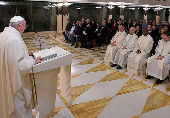 El Papa Francisco: “La Iglesia no puede avanzar con evangelizadores amargados”