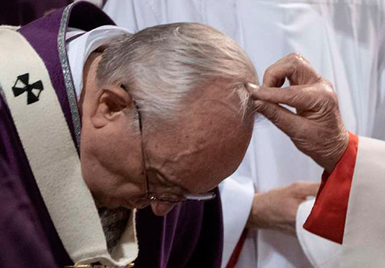 Papa Francisco presidirá la Misa del Miércoles de Ceniza en Roma