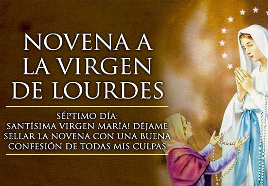 Reza la Novena a la Virgen de Lourdes con Mater Mundi – Séptimo día