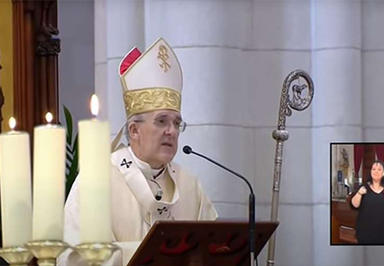 Cardenal Osoro: “El Señor camina a nuestro lado incluso en los momentos más duros”