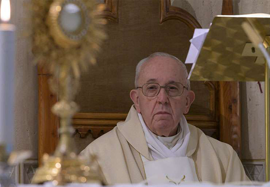 El Papa invita a la conversión y a abandonar las idolatrías del corazón