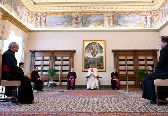 Catequesis del Papa Francisco sobre la última de las Bienaventuranzas