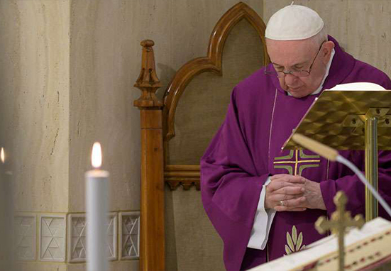 El Papa teme una “calamidad grave” por el hacinamiento en las cárceles y el coronavirus