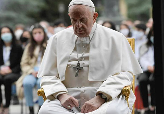 La oración que hizo el Papa a la Virgen María por fin del coronavirus