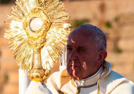 El Vaticano informa cómo celebrará el Papa Francisco el Corpus Christi