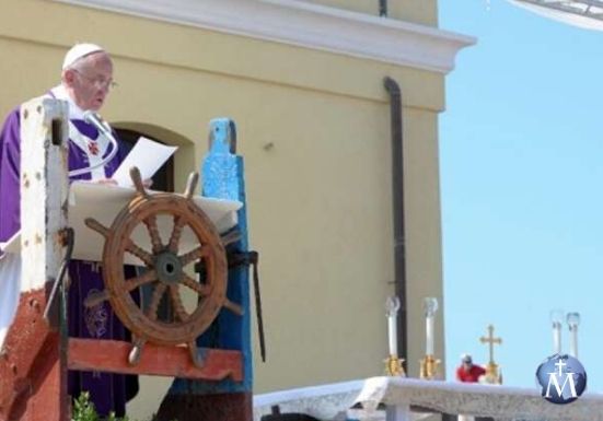 Papa Francisco celebrará Misa por aniversario de su visita a Lampedusa