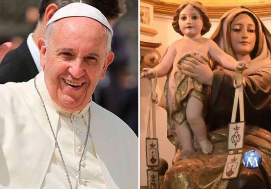 Papa Francisco: Pidan ayuda a Virgen del Carmen para no mentir ni hablar mal del prójimo