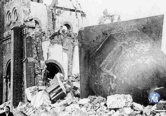 Un día como hoy la bomba atómica mató a dos tercios de los católicos en Nagazaki