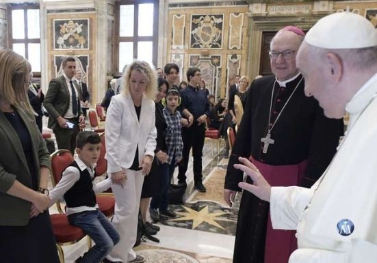 Papa Francisco: Decir gracias a Dios es una hermosa oración