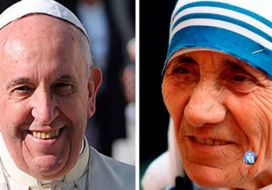 Papa Francisco califica a Madre Teresa como “incansable trabajadora de la caridad”