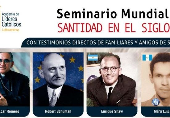 Conoce más sobre los santos del siglo XX en este seminario internacional gratuito