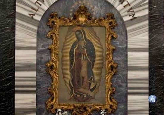 Esta es la imagen más antigua de la Virgen de Guadalupe en Roma