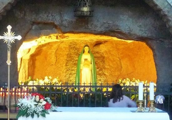 La Virgen que se apareció en Roma, revelándose a un adventista