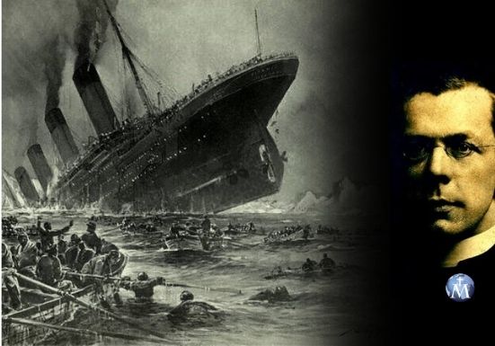 ¿Un santo en el Titanic?