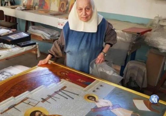 Los iconos de Sor Marie-Paul: supo en una revelación que debía consagrar su vida a este arte sagrado