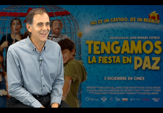 Los espectadores “fuerzan” el estreno de la película española ‘Tengamos la fiesta en paz’ en 15 países