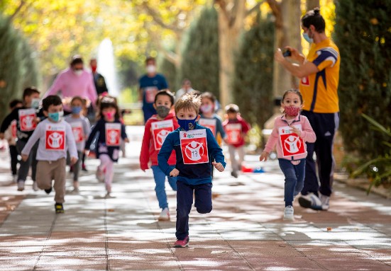 120.000 niños de toda España corren ‘kilómetros de solidaridad’ en apoyo a la infancia más vulnerable