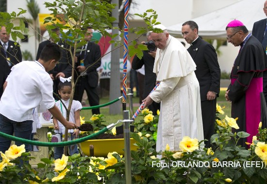 El Papa nos llama a una conversión ecológica y “escuchar la voz de la Creación”