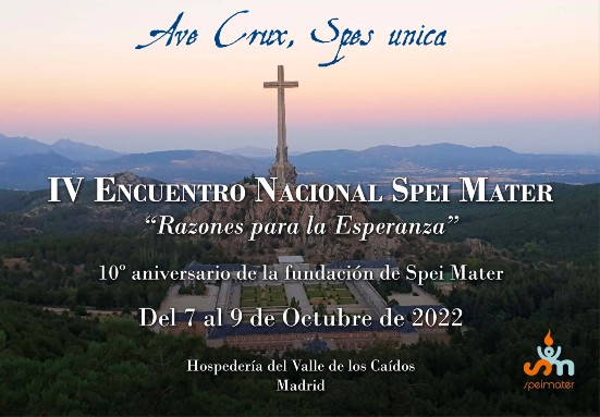 “Razones para la Esperanza”, IV encuentro nacional de Spei Mater del 7 al 9 de octubre