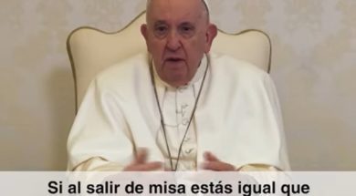 Vídeo del Papa Julio 2023